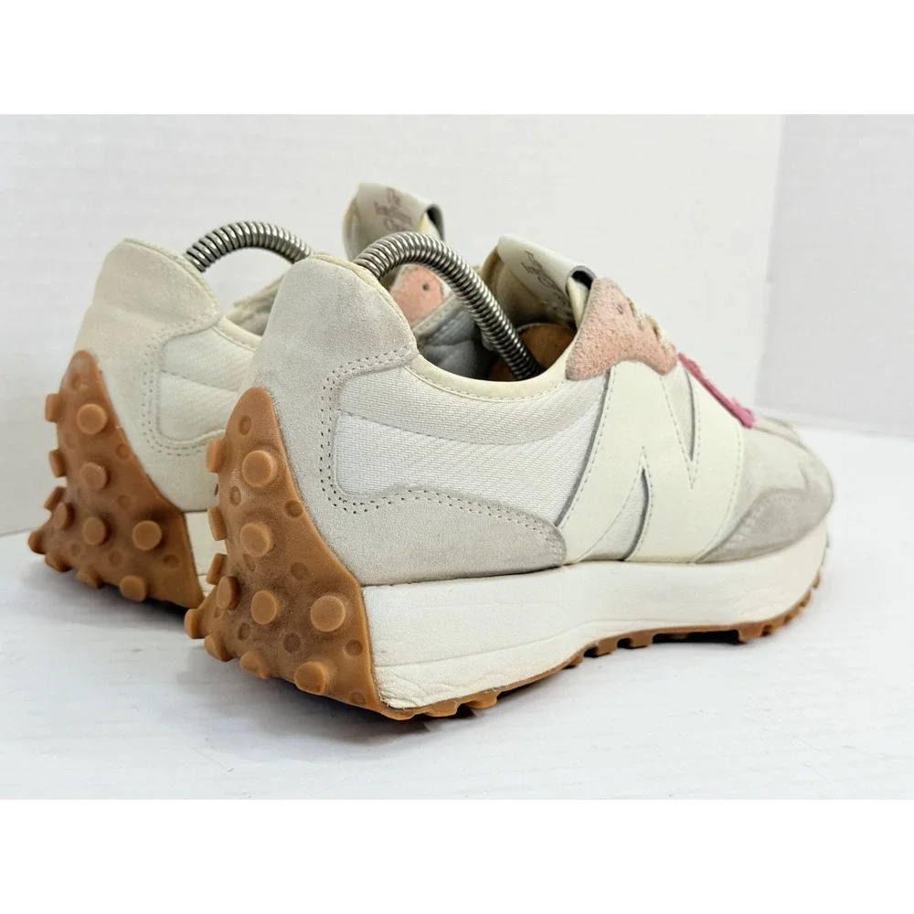 New Balance 327 White Pink Gum Lifestyle Sneakers Women's 8.5 WS327RP